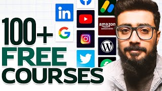 100+ FREE COURSES with Certification 🤩 | Free Digital Marketing Courses | HBA Services
