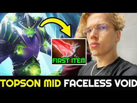 TOPSON 7.25 MID Faceless Void - Unlimited Bash Crazy Scepter Build 7.25 Dota 2