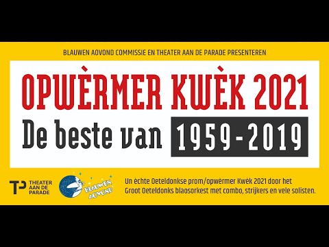 Ode aan zestig jaar Kwekfestijn - livestream zaterdag 20 november 20:00