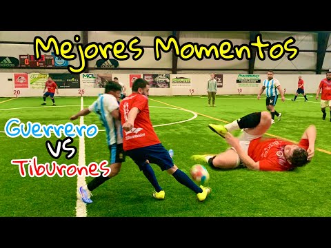 Mejores Momentos Guerrero vs Tiburones Men’s Indoor Sunday League Soccer 01-21-23