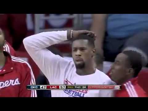 Blake Griffin Hammer Dunk On Nenad Krstic (November 3, 2010)