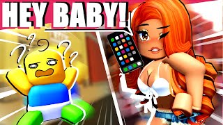 Calling Strangers BABY in Roblox Da Hood Voice Chat