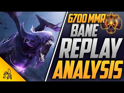 How to Play Like a Top Tier Support | 6700 MMR Bane | BSJ Replay Analysis | Dota2 v7.24