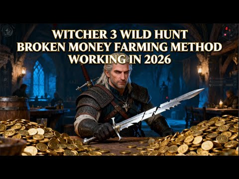 THE MOST BROKEN MONEY FARMING METHOD IN WITCHER 3 WILD HUNT WORKING 2026