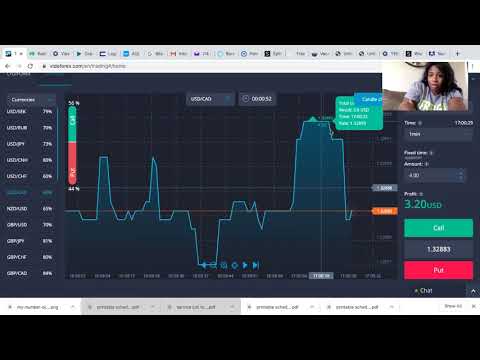20 second strategy #saadiqlarue #homegirlhustle #binaryoptions