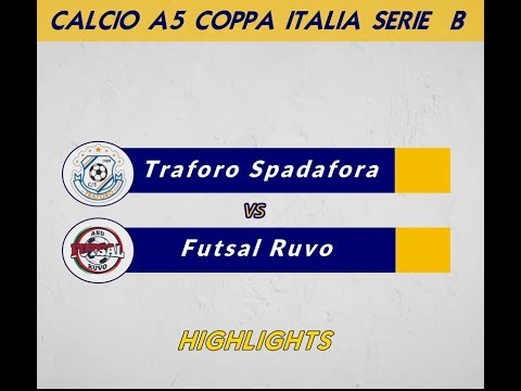 highlights Calcio A5 Coppa Italia SERIE B ⚽  Traforo Spadafora  Be Board Ruvo