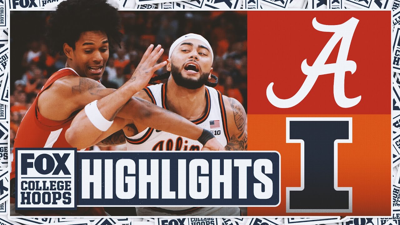 No. 11 Alabama vs. No. 8 Illinois Highlights 🏀 FOX College Hoops