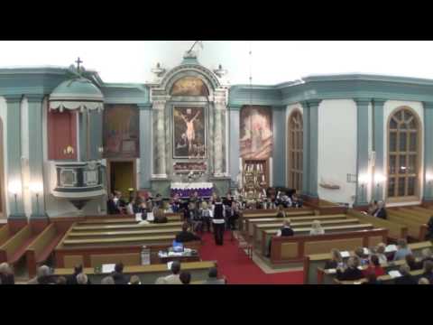 8 Алексеевых в оркестре аккордеонистов в костёле 1