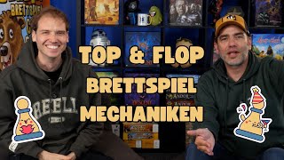Top & Flop Brettspiel-Mechaniken – Hunter & Cron Brettspielshow Folge 5.5