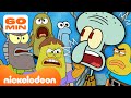 SpongeBob | Elke BOZE & teleurgestelde klant van de Krokante Krab ? | compilatie van 1 uur