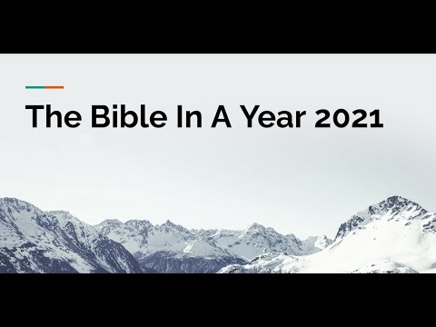 The Bible In A Year 2021   Day 348