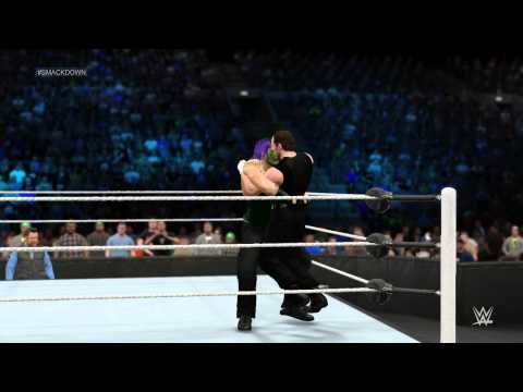 WWE 2k15 My Career: The Green Death VS El Hondero (VS SHIELD?)