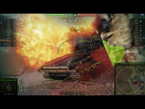 M46 Patton - Siegfried Line - 2.3k DMG - 2.3k Assist - When the team plays as a team