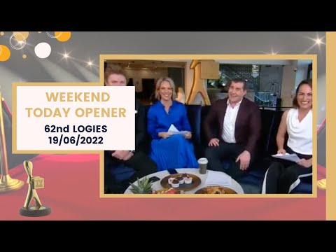 Weekend TODAY Opener - 62nd Logies - June 19 2022
