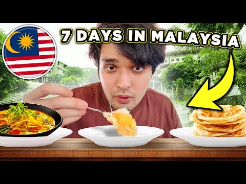 I Spent 7 Days in MALAYSIA (i ate way too much food)