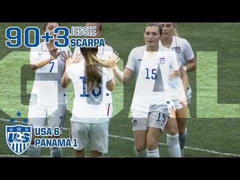 U-20 WNT vs. Panama: Jessie Scarpa Third Goal - Dec. 7, 2015