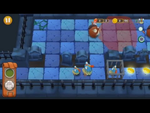 Crazy Chicken (by Gamvento) - free arcade game for Android - gameplay.