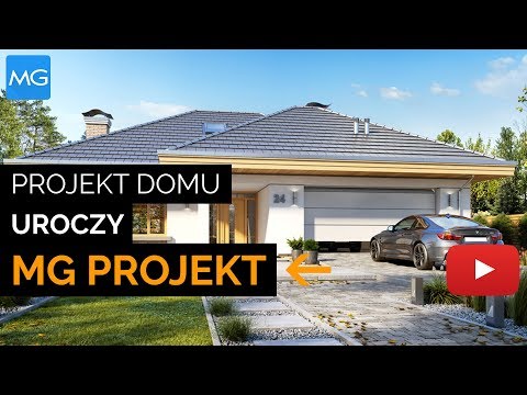 Projekt domu Uroczy MG Projekt - 146,47 m2 - Koszt budowy 254 tys. zł