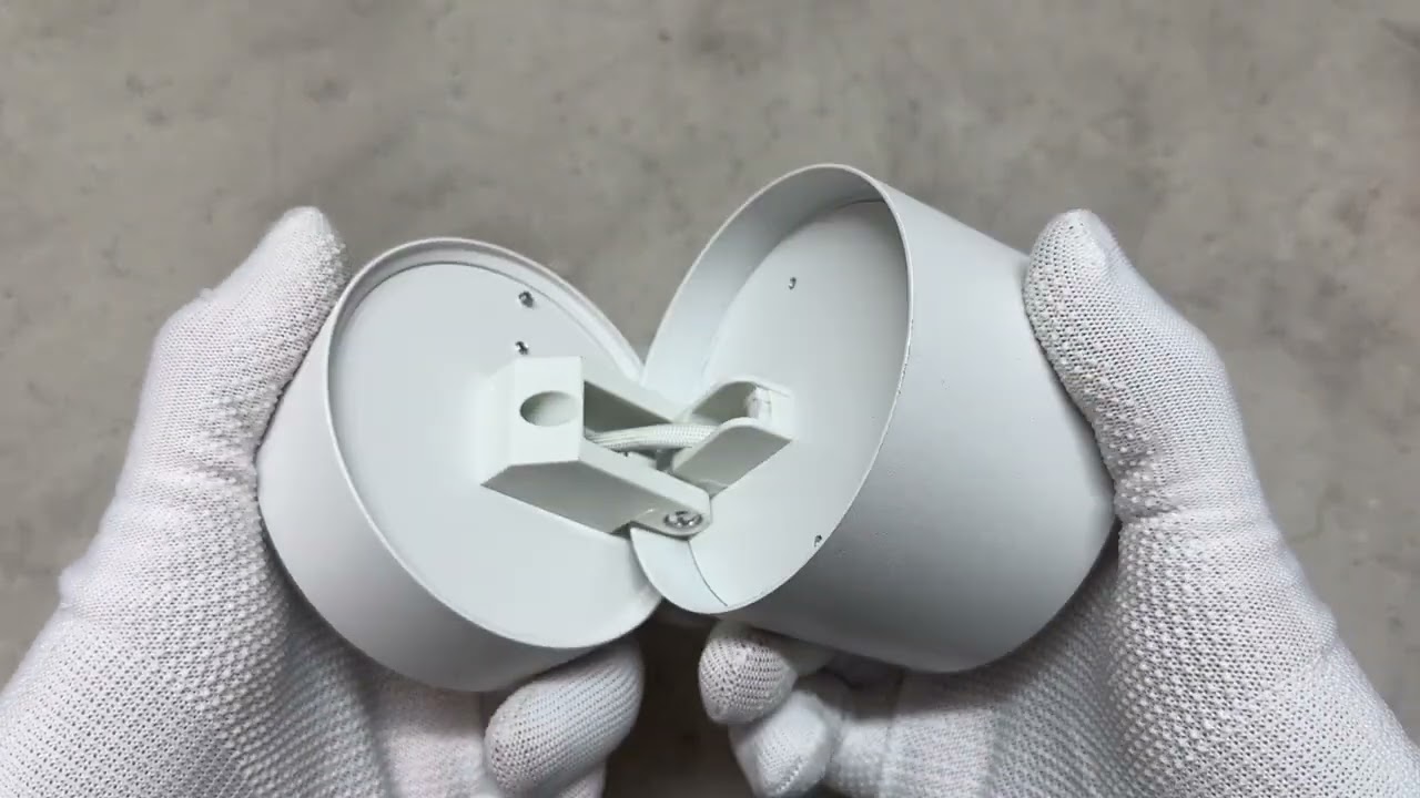 Світильник під лампу VIDEX GX53 поворотний білий (VL-SPF18B-W)