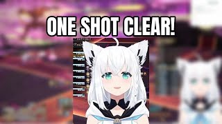 FF14 Sigma 4 First-Try Clear and Instant Treasure Chest Drop! | Shirakami Fubuki