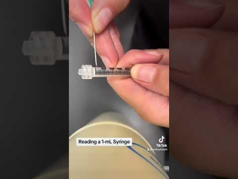Module 4 - Reading a 1-mL Syringe