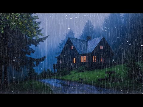 Perfect Rain Sounds For Sleeping And Relaxing - Rain And Thunder Sounds For Deep Sleep, Study, ASMR