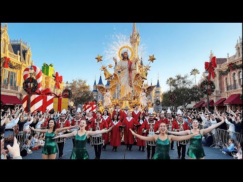 Disneyland California JESUS PARADE | Biggest Live Nativity & Christmas Celebration |Full Parade 2025
