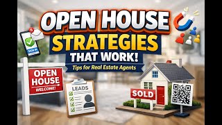 Open House Strategies That Actually Work | How Real Estate Agents Can Maximize Every Open House