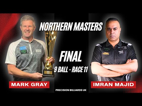 Mark Gray vs Imran Majid - 9 Ball - Race 11 - Final 2018 Northern Masters