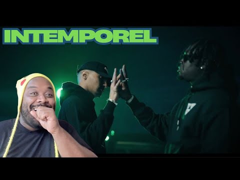 Black Jack OBS X Freeze Corleone - INTEMPOREL | AMERICAN REACTS TO FRENCH RAP