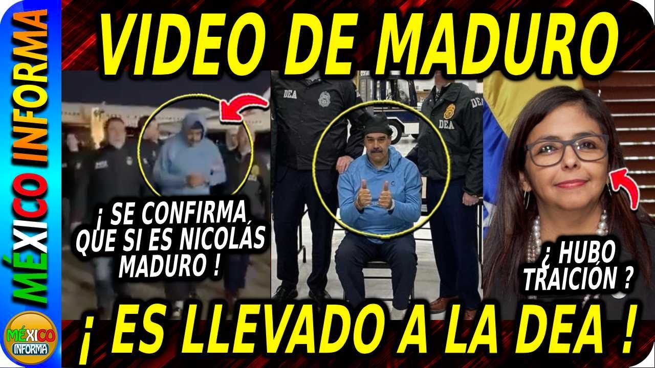 REVELAN VIDEOS Y FOTOS DE LA CAPTURA DE MADURO. TRUMP SUBE VIDEO. ¿HUBO TRAICIÓN EN VENEZUELA?