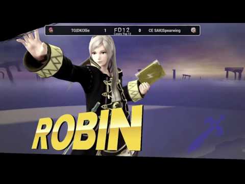 FD12 Losers Top 12 - TG|DKOllie (Donkey Kong) vs CE SAK|Spearwing (Corrin/Robin)