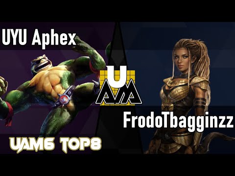 UAM6 TOP 8 - UYU Aphex vs. FrodoTbagginzz [Match 5/14 - Winners Semifinals]