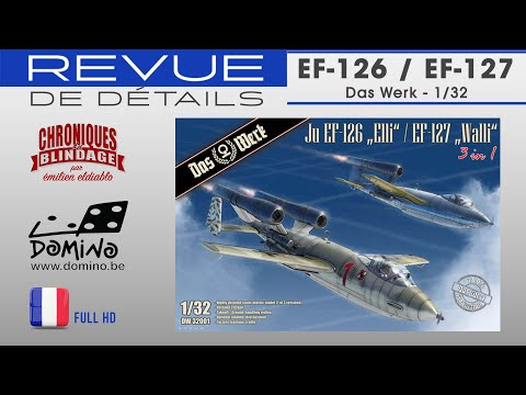 💥DETAIL REVIEW🇫🇷🇧🇪💥- Ju Ef-126/127 from Das Werk in 1/32