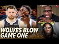 Reaction to Wolves losing to Mavericks in Game 1: Ant outclassed by Luka & Kyrie | Nightcap