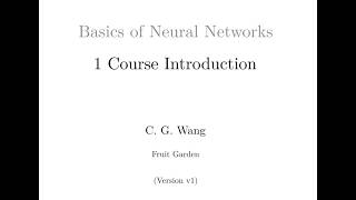 1 Course Introduction