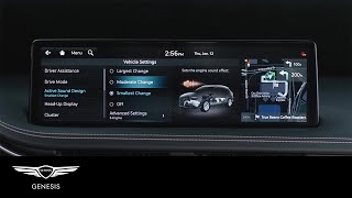 Genesis Infotainment Settings Overview | Electrified GV70