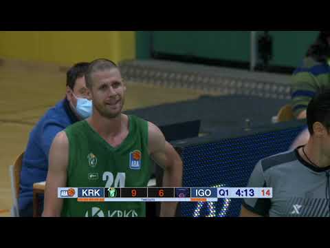 ABA Liga 2020/21, Round 2 match: Krka - Igokea (21.10.2020)