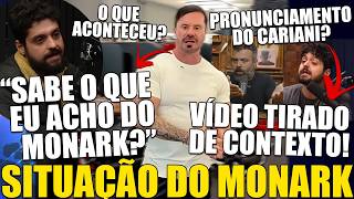 MONARK VS IGOR! OPINIÃO DO CARIANI SOBRE O MONARK É TIRADA DE CONTEXTO E CONFUNDE PÚBLICO