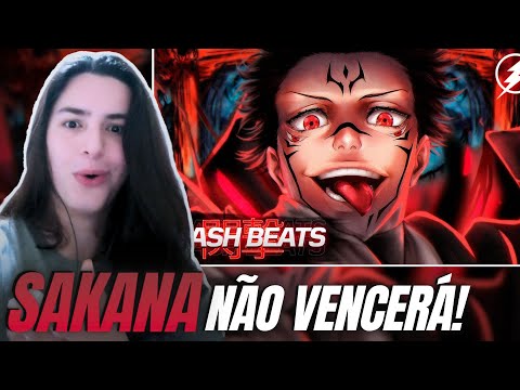 NUNCA GANHARÁ DO MEU GOJO! REAGINDO a Sukuna (Jujutsu Kaisen) - Eu sou o Anjo Caído | Flash Beats
