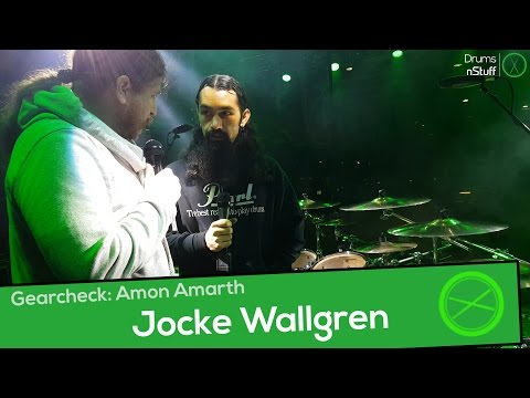 Music nStuff: Drum-Gearcheck Jocke Wallgren (Amon Amarth) Munich 11/19/16