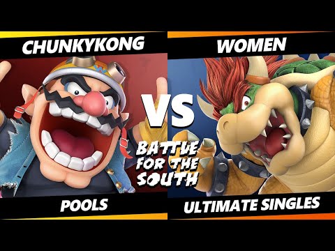 Battle for the South - ChunkyKong (Wario) Vs. Women (Bowser) Smash Ultimate - SSBU