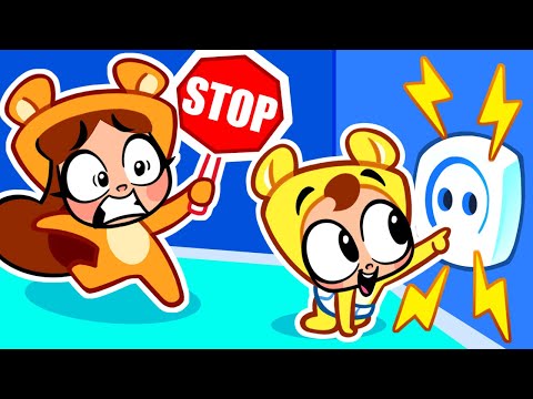 🛑 No, No! It's Dangerous! 🛑 Kids Safety Rules 😍And Nursery Rhymes by Doo Bee Doo Kids