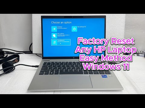 Factory Reset Any HP Laptop Easy Method - Windows 11 | Factory reset Without Microsoft Account