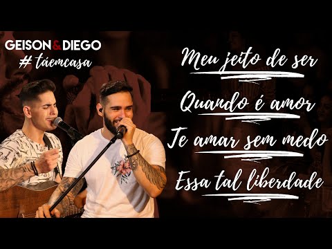 Meu Jeito De Serquando É Amorte Amar Sem Medoessa Tal Liberdade - Geison e Diego