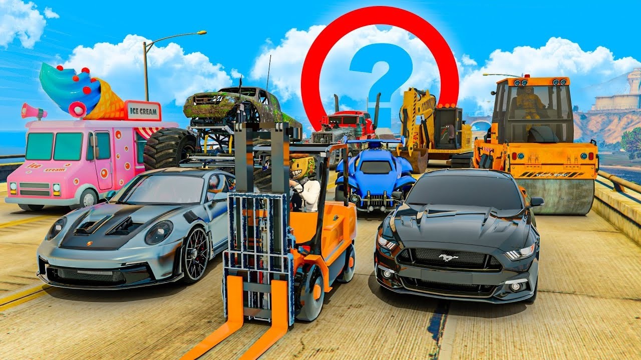 CARRERA CON COCHES ALEATORIOS!! UN CHUPACÁMARA ME TROLLEA!! - GTA 5 ONLINE