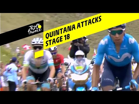 Quintana Attacks - Stage 18 - Tour de France 2019