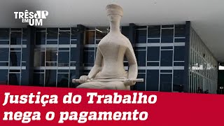 Juízes tentam receber bônus atrasado