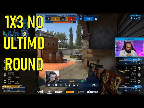 Yuurih fez um clutch absurdo e garantiu o jogo pra FURIA