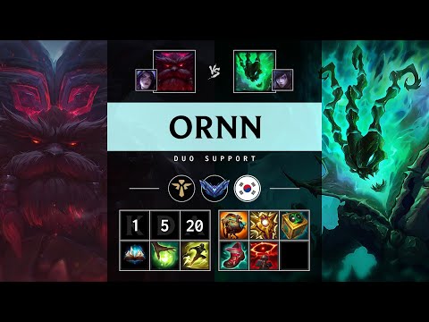 Ornn Support vs Thresh - KR Diamond Patch 25.14